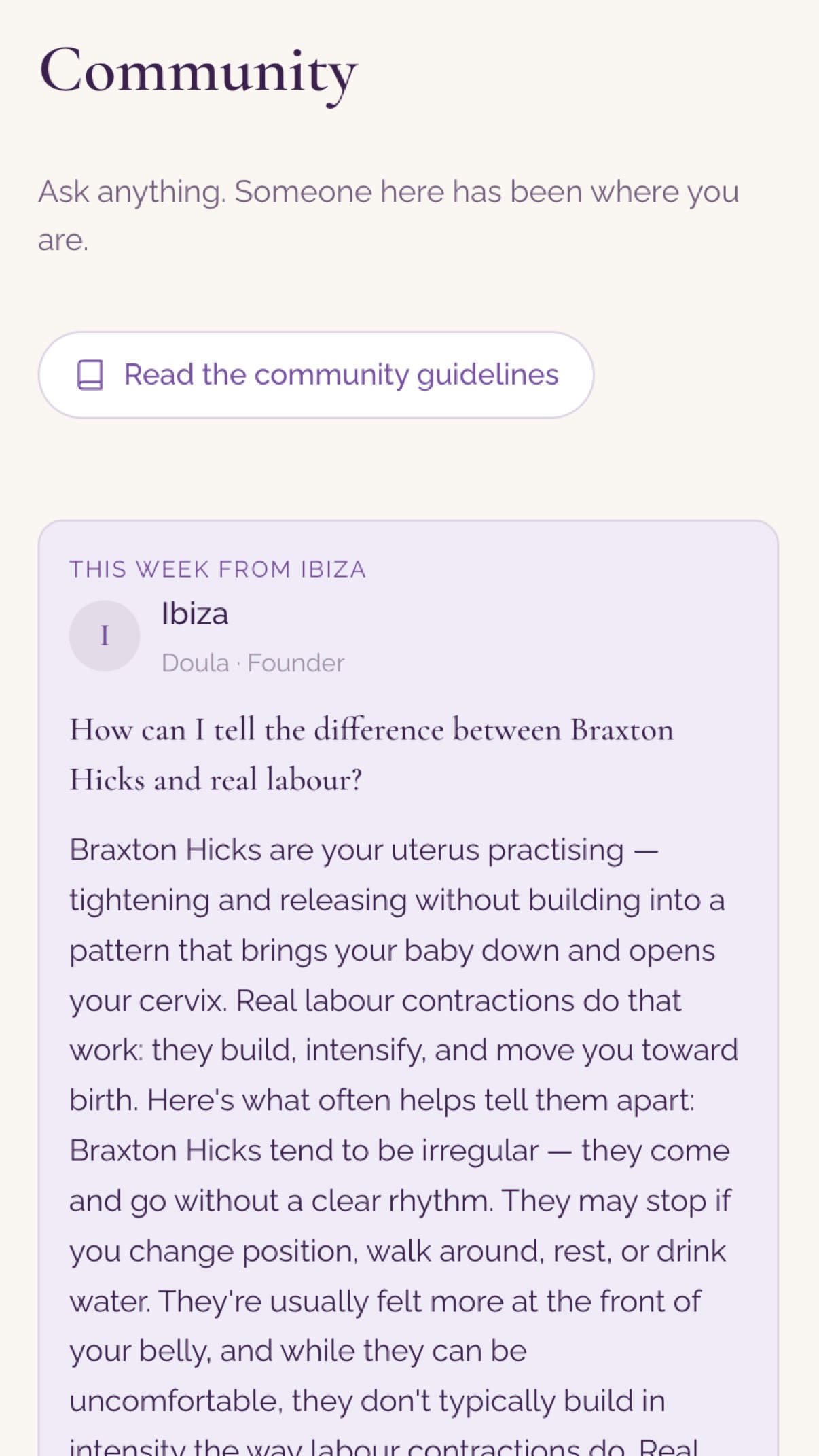 Community